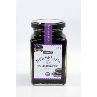 Mermelada de arándanos 100% natural, sin gluten