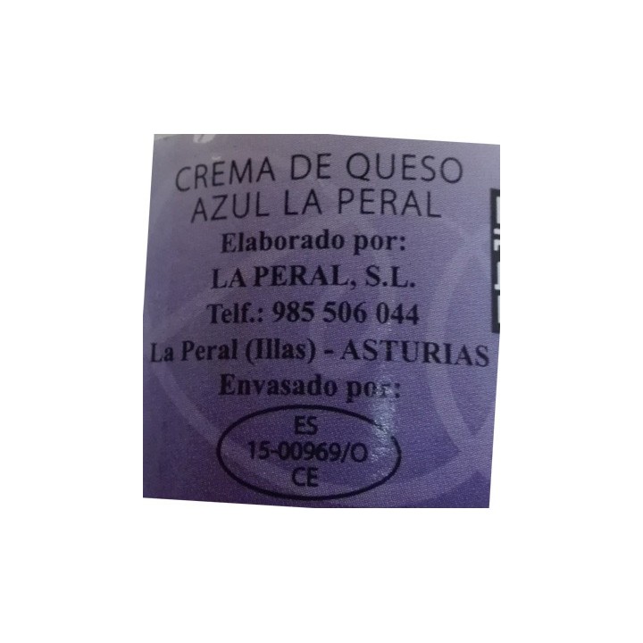 Crema de queso La Peral