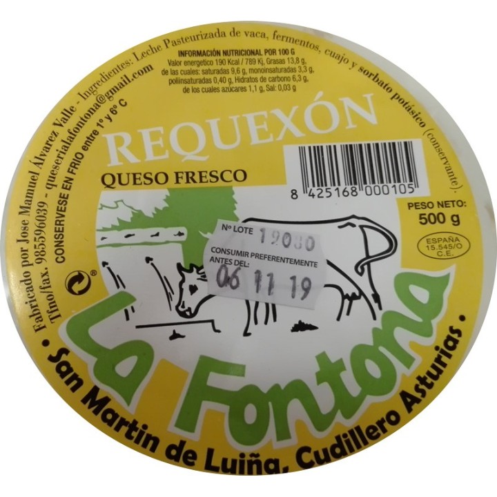 Requesón artesanal