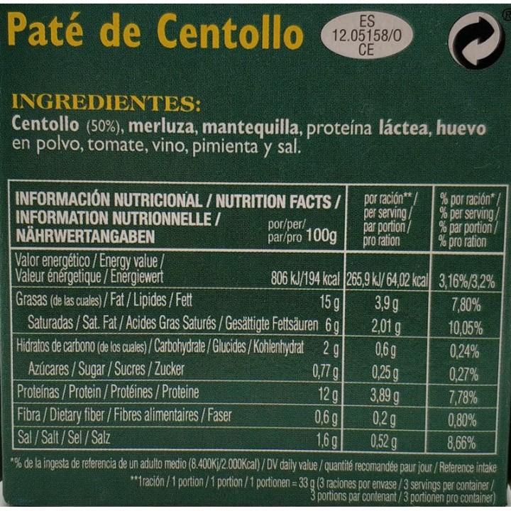 Paté de centollo