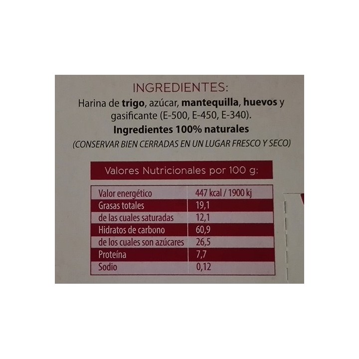 galletas de mantequilla campoastur