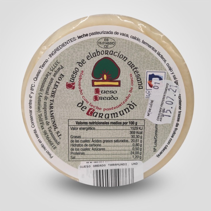 Queso Oreado, Taramundi