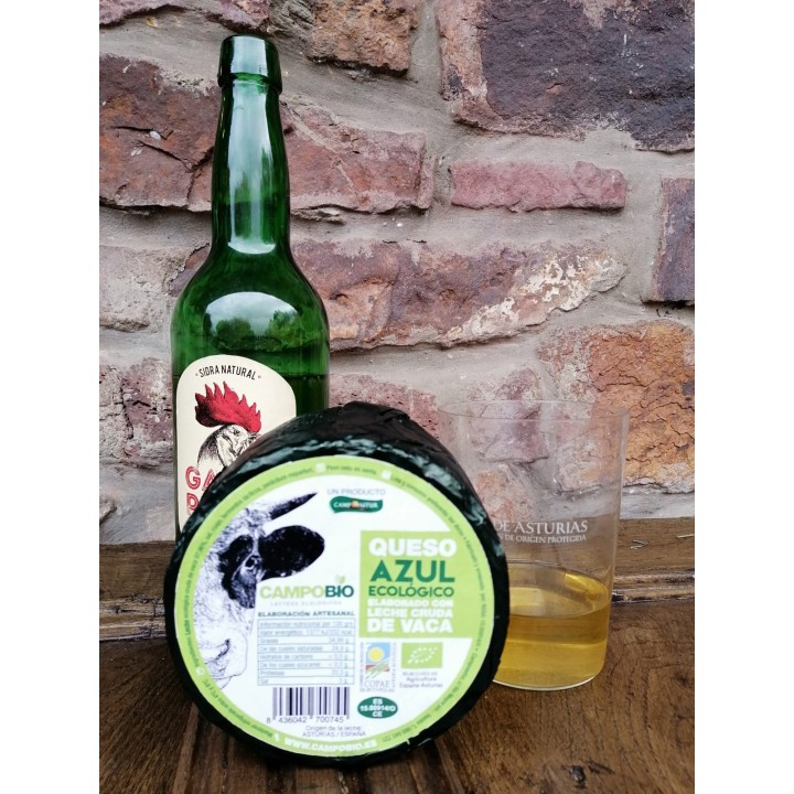 Queso azul ecológico CampoBio