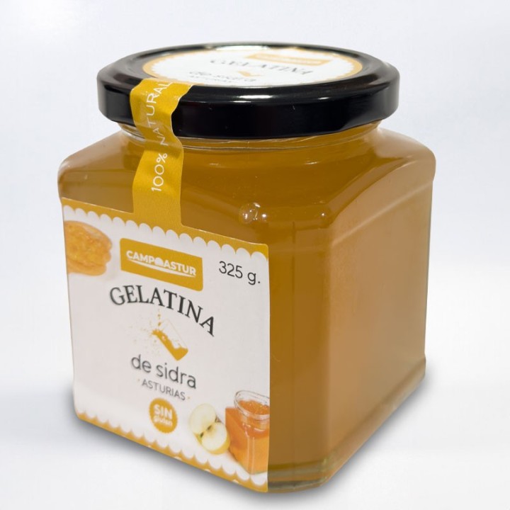 Gelatina de sidra 100% natural
