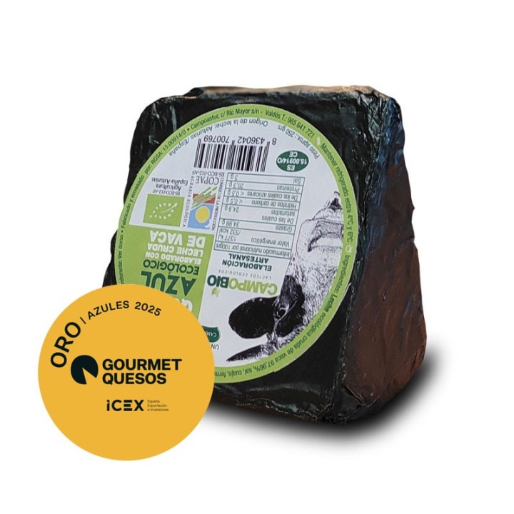 CampoBio Queso azul ecológico 250 gramos